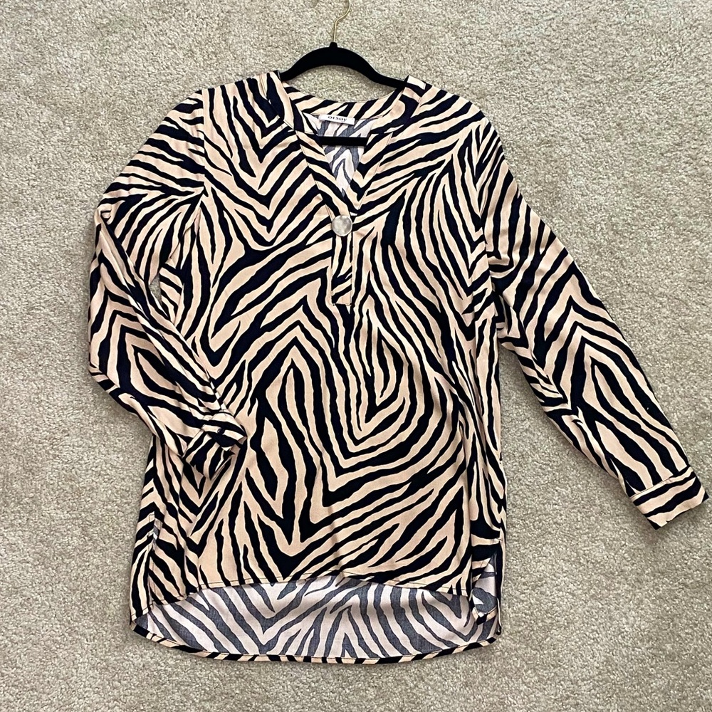 Zebra print Tunic